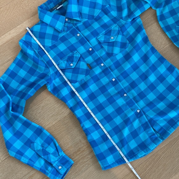 Dakine Pearl Snap Plaid Button Down Shirt - Picture 8 of 11